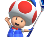 Toad - Mario Golf: Super Rush