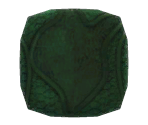 Damask - Dark Green Floral - LittleBigPlanet 2