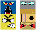Enemies & Bosses - Pac-Man Ghost Zone (Unreleased)