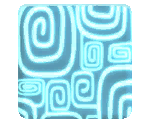 Blue Swirly Pattern - LittleBigPlanet PS Vita