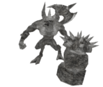 Minotaur Grunt (Petrified) - God of War