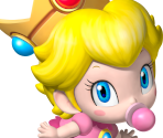 Baby Peach - Mario Super Sluggers
