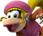 Dixie Kong - Mario Super Sluggers