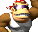 Funky Kong - Mario Super Sluggers