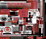 Red Devil 4-8-4 Locomotive - Railroad Tycoon 3