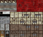 Tudor Style Houses - Railroad Tycoon 3