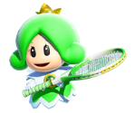 Green Sprixie Princess - Mario Tennis: Ultra Smash