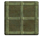 Weathered Wood with Iron Bands - LittleBigPlanet