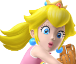 Peach - Mario Superstar Baseball