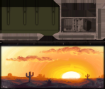 Backdrops - Showdown Bandit