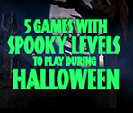 HOME Menu Banner - Games to Play on Halloween!
