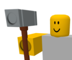 Mighty Workshop Hammer (Old) - Brick Hill