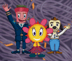 Stage 8 Crowd - Near Scene - PaRappa the Rapper 2