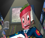 Stage 5 Cutscene - Control Room Screens - PaRappa the Rapper 2