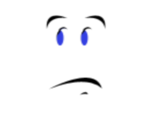Blue Eyeroll - Roblox