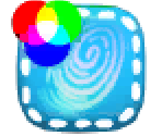 Touchable Round Material Outline - LittleBigPlanet PS Vita