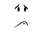 Bad News Face (Old) - Roblox