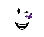 Purple Butterfly Smile - Roblox