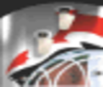 New Jersey Goalie Mask - Actua Ice Hockey 2