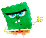 SpongeBob (Abrasive) - Nickelodeon Super Brawl Universe