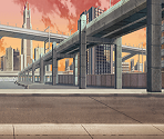 Highway Underpass - Yu-Gi-Oh! 5D's Tag Force 6