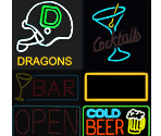 Neon Signage - BMX XXX