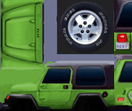 Green Car - BMX XXX