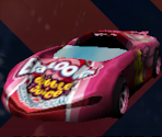 Bazooka Bubble Juice Car - Topps Candy Tracks