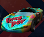 Ring Pop Car - Topps Candy Tracks
