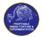 Profitable Simian Torture & Experimentation Sign - BMX XXX
