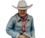 Figurine - Cowboy - a pig game: A Pee Wee Premiere