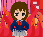 Lip-Syncing High School Girl - Chara-den