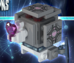 Gold Heart Emitter - LEGO Dimensions