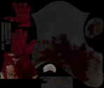 Black Church Garb (Adella, Bloody) - Bloodborne