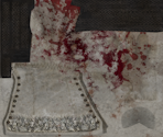 Surgical Long Gloves (Adella, Bloody) - Bloodborne