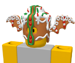 Gingerbread Bat Helm of Frosted Frights - Brick Hill