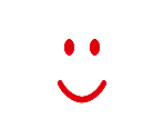 Red Default Smile - Brick Hill