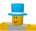 Blue Top Hat - Brick Hill