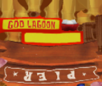 Goo Lagoon Pier Sign - SpongeBob Simulator (Roblox)