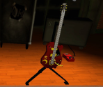 Gretsch G5235T Electromatic Pro Jet Gold Red Edition - Rock Band Unplugged