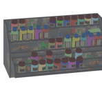 Paint Shelf - Alekon