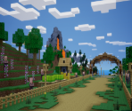 Minecraft World - Sonic Racing: CrossWorlds