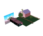 Simpsons House (Camset) - The Simpsons: Hit & Run