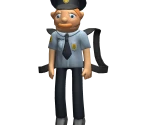 Brooklyn T. Guy Police Backpack 1.0 - Roblox