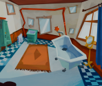 Manor: Bathroom - Crushed In Time