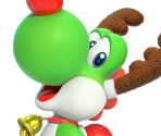 Yoshi (Reindeer) - Mario Kart Tour