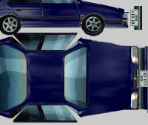 Blue Car - Tokyo Wars