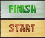 Start and Finish flags - SpongeBob: Sponge on the Run