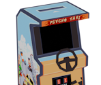 Psycho Taxi Arcade Machine - Yellow Taxi Goes Vroom