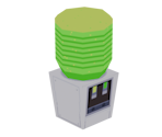 Water Dispenser - Yellow Taxi Goes Vroom